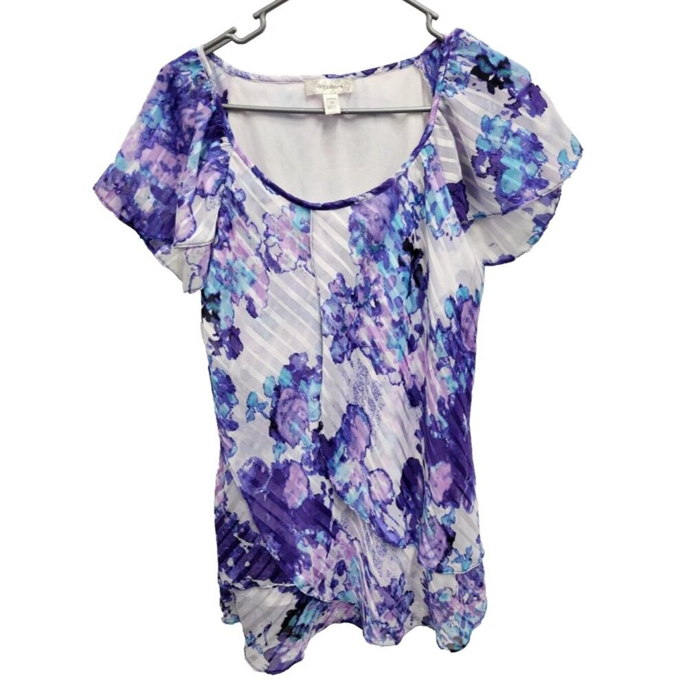 Floral Purple Women's Top